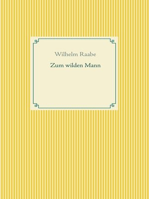 cover image of Zum wilden Mann
